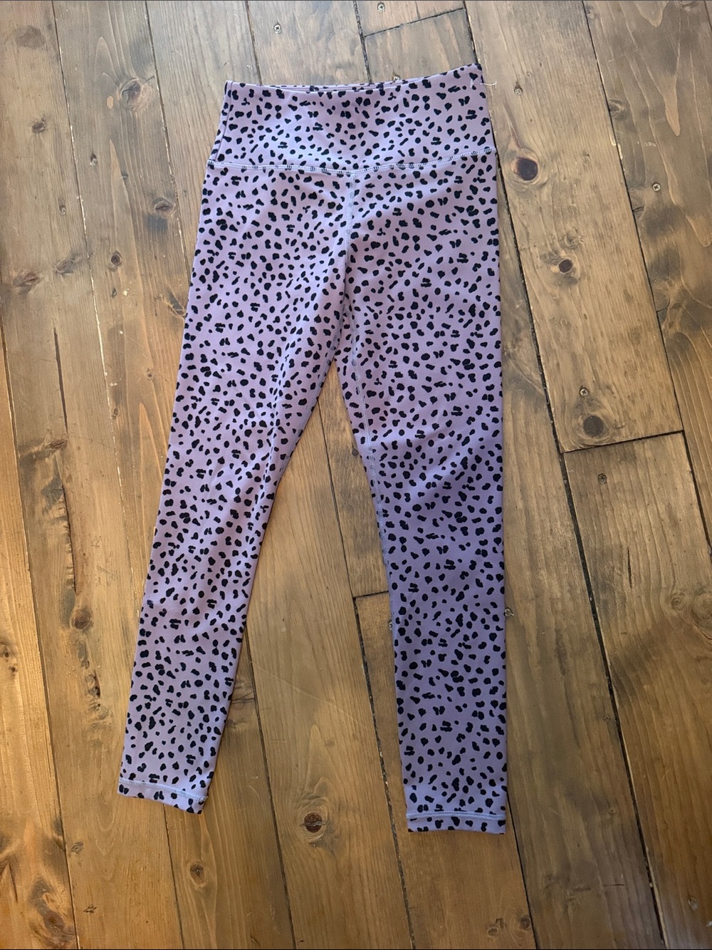 ZYIA Lilac Leopard Print Leggings